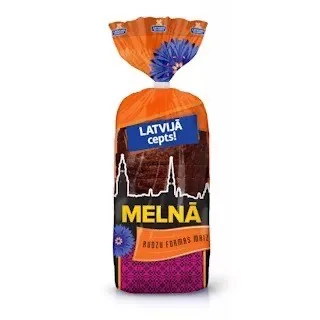 MELNĀS FORMAS RUDZU MAIZE LM, 600G