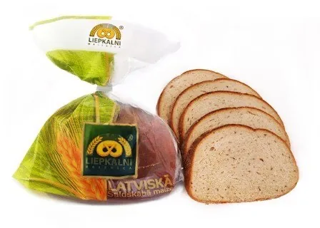 SALDSKĀBMAIZE «LATVISKĀ» GRIEZTA, 400G