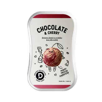 SALDĒJUMS DRUVA ŠOKOLĀDES UN ĶIRŠU 1000ML/500G