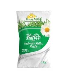 KEFĪRS FARM MILK 2% PLĒVĒ 1KG 