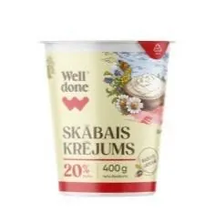 SKĀBAIS KRĒJUMS WELL DONE 20% 400G 