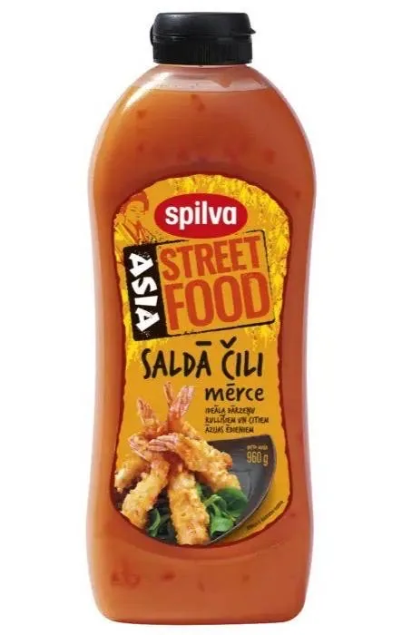 SALDĀ ČILI MĒRCE SPILVA STREET FOOD 960G