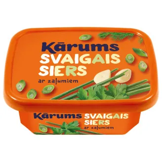 SVAIGAIS SIERS KĀRUMS AR ZAĻUMIEM 175G