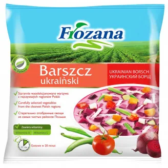 ZUPA FROZANA UKRAIŅU BORŠCS 400G