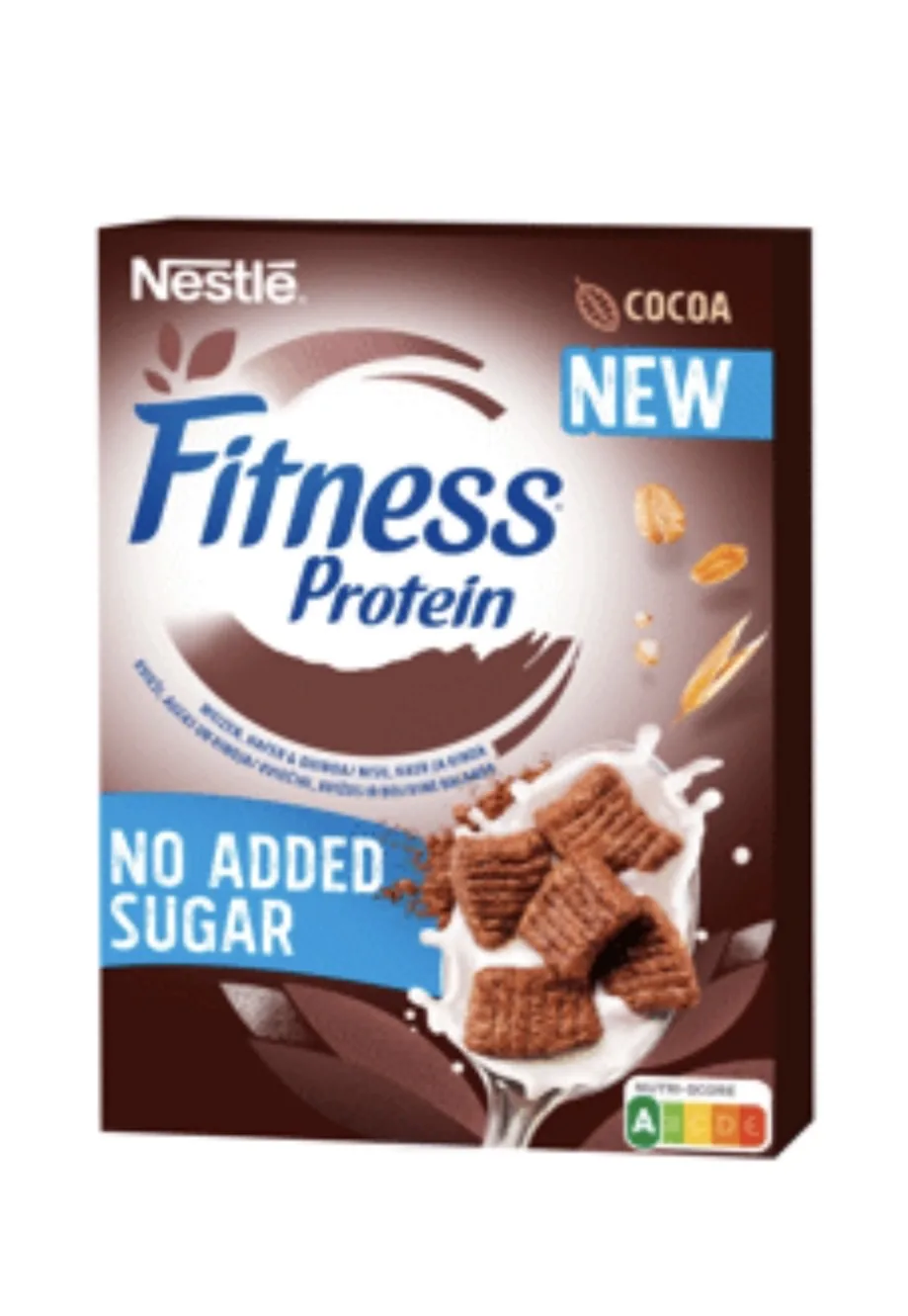 PILNGRAUDU BROKASTU PĀRSLAS NESTLE FITNESS AR KAKAO GARŠU UN PIEVIENOTIEM PROTEĪNIEM 310G