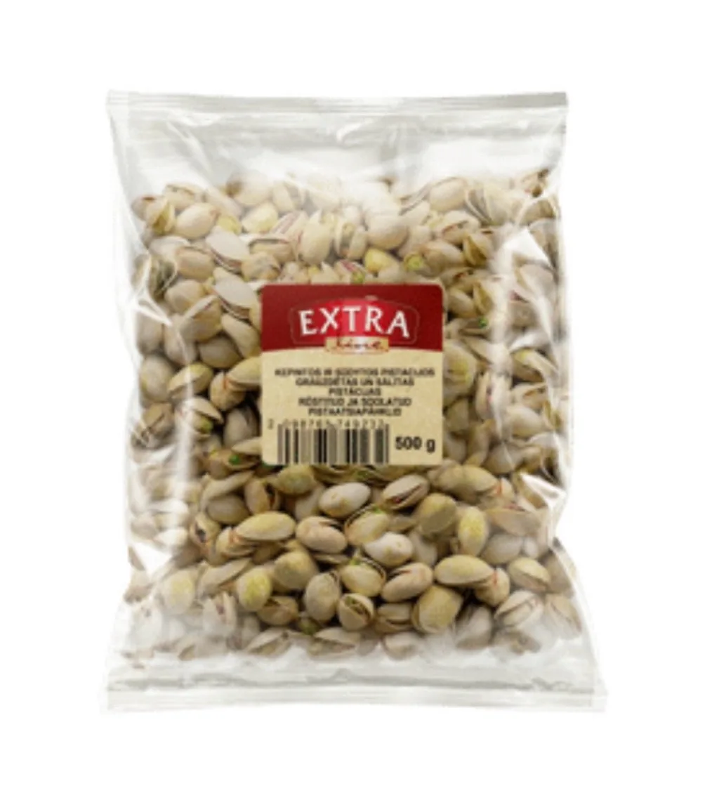 PISTĀCIJAS EXTRA LINE GRAUZD. SĀI. 500 G 