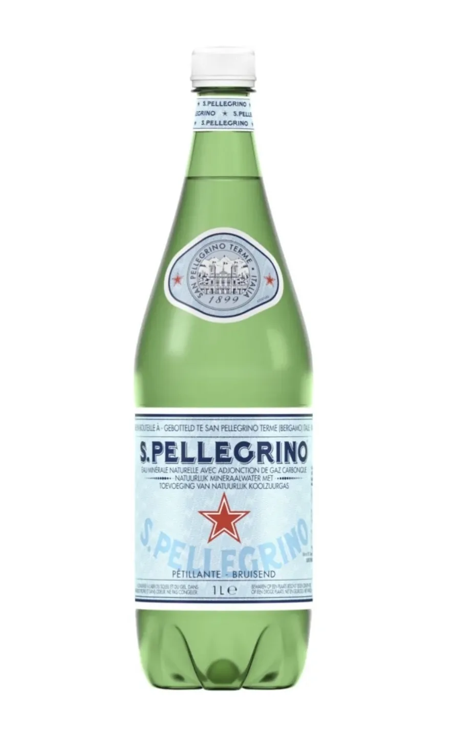 MINERĀLŪDENS SANPELLEGRINO GĀZĒTS 1L