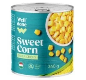 KONSERVĒTA KUKURŪZA WELL DONE 340G