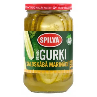 GURĶI SPILVA SALDSKĀBĀ MARINĀDĒ UZKODĀM 460G/240G