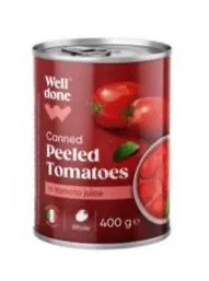 KONSERVĒTI TOMĀTI MIZOTI WELL DONE 400 G 