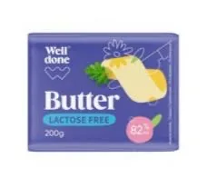 SVIESTS BEZ LAKTOZES WELL DONE 82% 200G 
