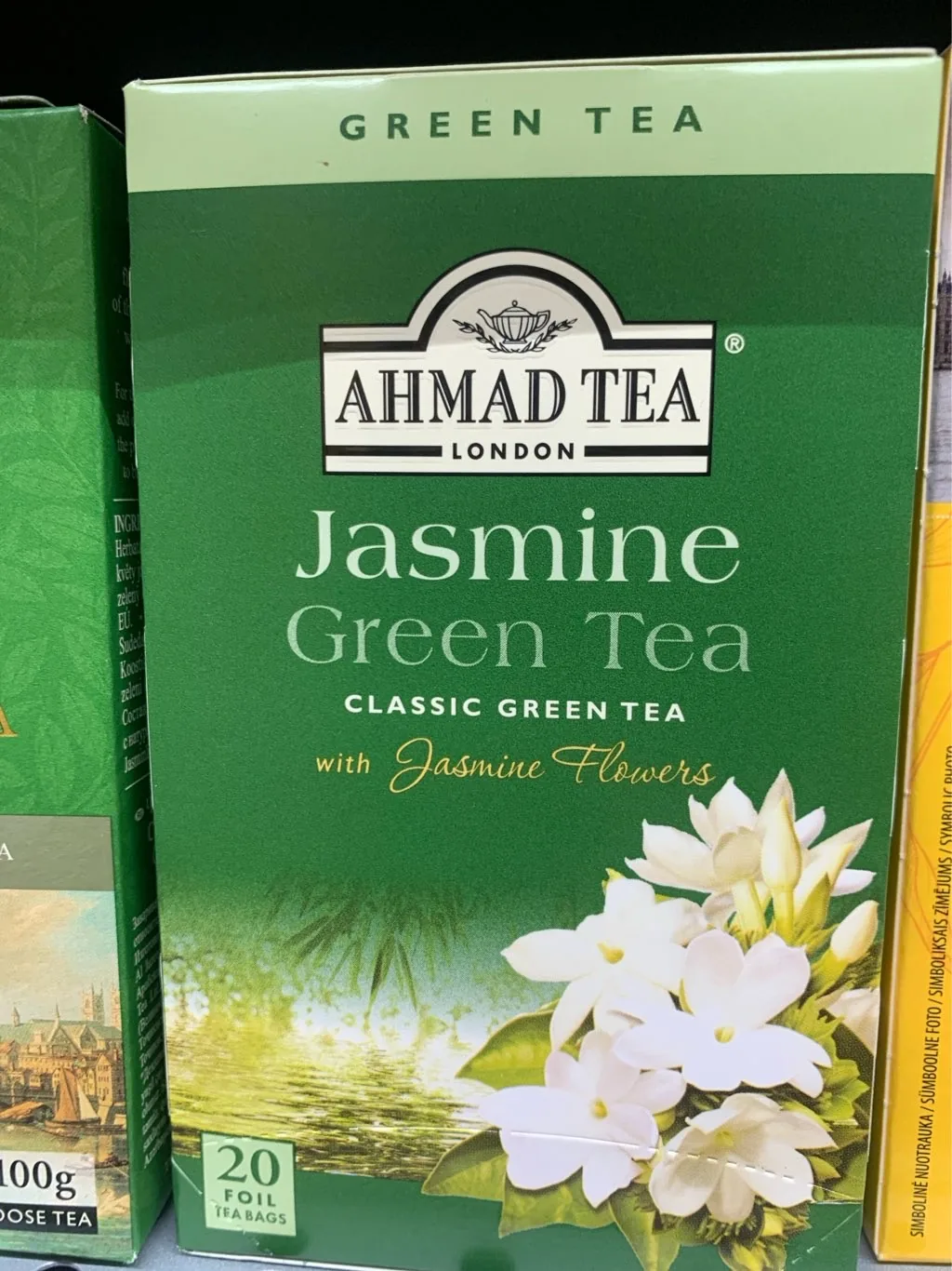 ZAĻĀ TĒJA AHMAD TĒJA JASMĪNA ROMANCE 20X2G