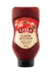 KLASISKAIS KEČUPS EXTRA LINE 480 G 