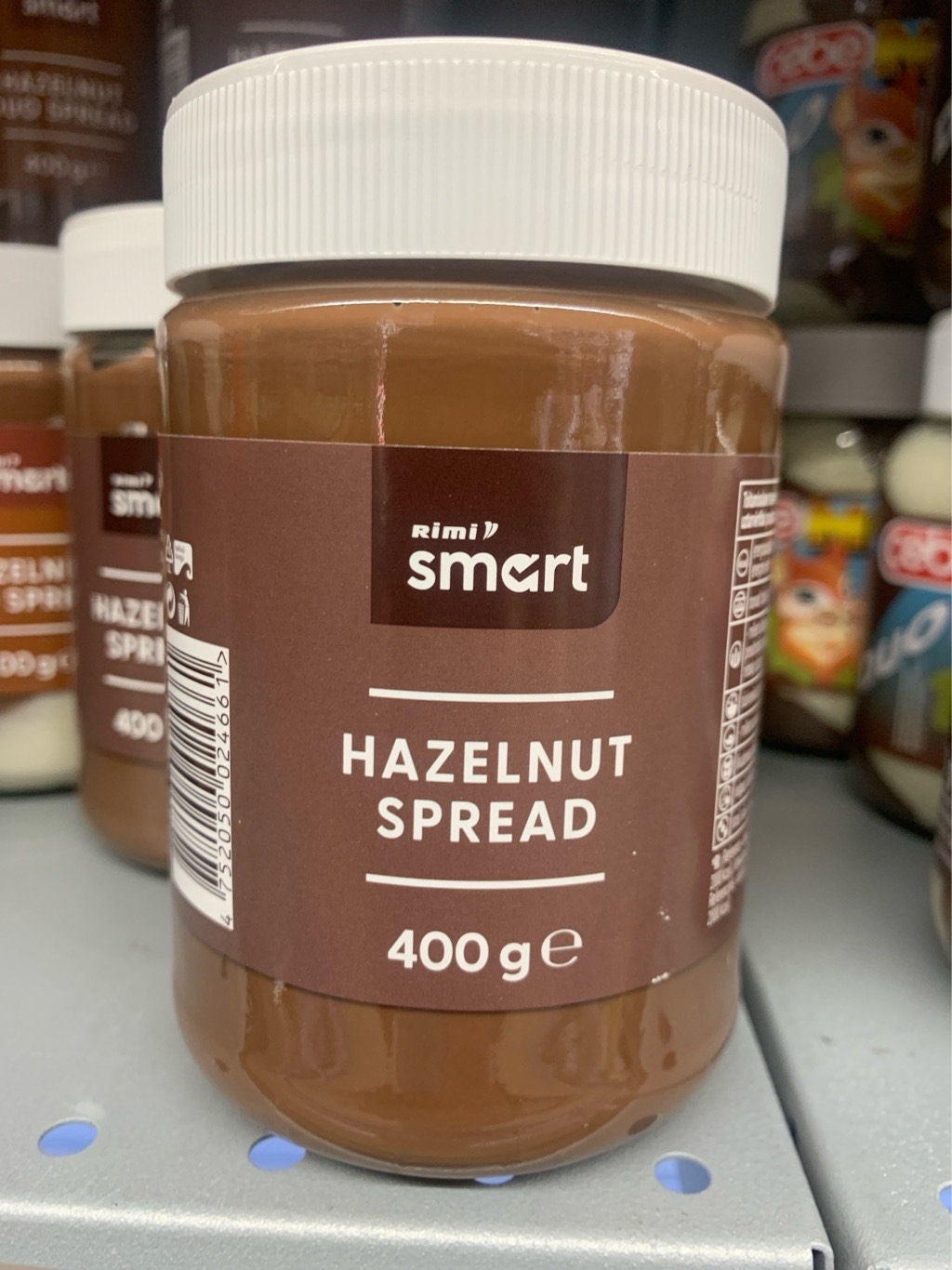 LAZDU RIEKSTU KRĒMS RIMI SMART 400G
