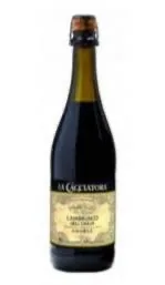 Dz.vīns la cacciatora lambrusco 8% 0,75 l