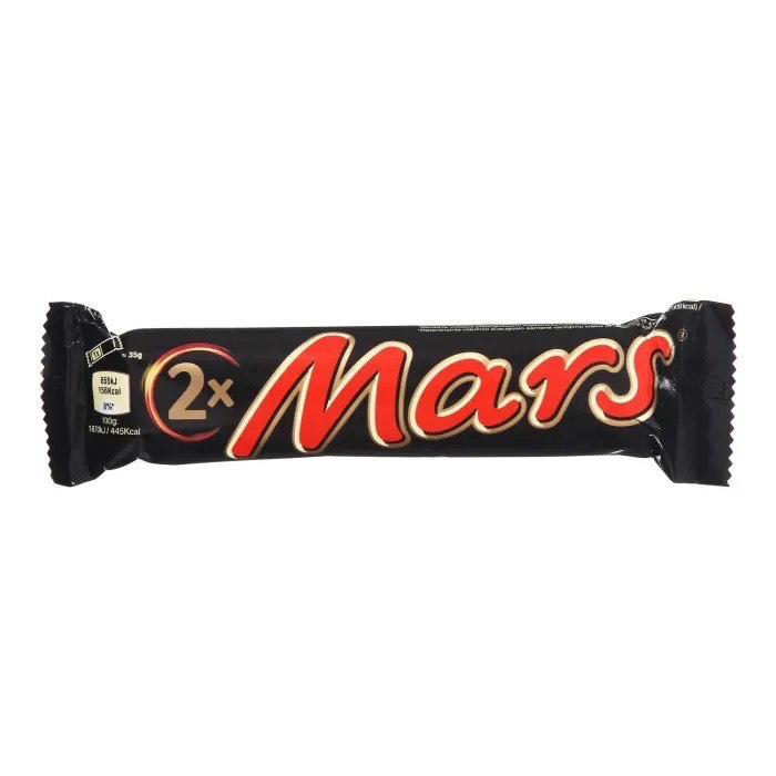 ŠOKOLĀDES BATONIŅŠ 2 PACK 70G, MARS