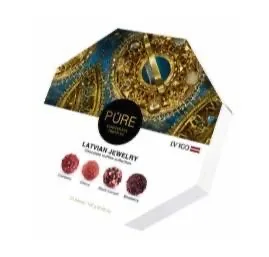 ŠOKOLĀDES TRIFEĻU PURE KOLEKCIJA LATVJU ROTAS 24 195G