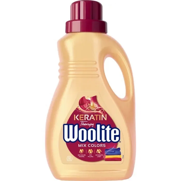 VEĻAS MAZGĀŠANAS LĪDZEKLIS MIX COLOR 900ML, WOOLITE
