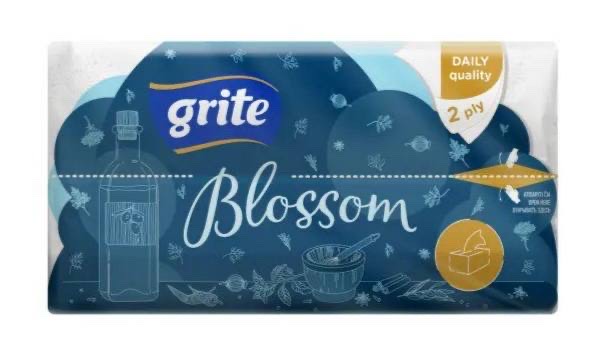 SALOCĪTIE DVIEĻI GRITE BLOSSOM 2 KĀRTU 120 LAPAS