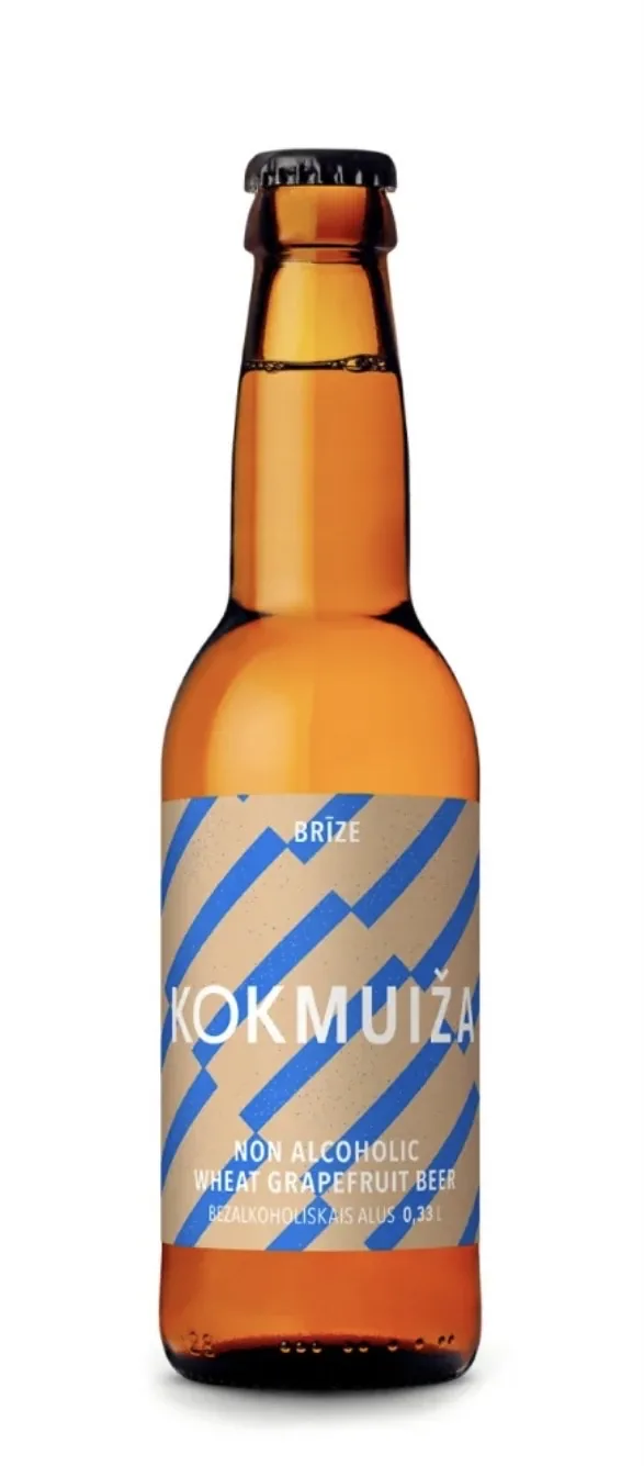 ALUS KOKMUIŽA BRĪZE BEZALKOHOLISKAIS KVIEŠU UN GREIPFRŪTU 0,33L