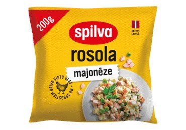 MAJONĒZE SPILVA ROSOLA 200 G 