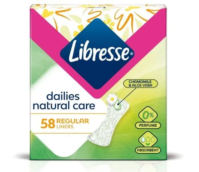 IKDIENAS IELIKTNĪŠI LIBRESSE NATURAL CARE NORMAL 58 GAB.