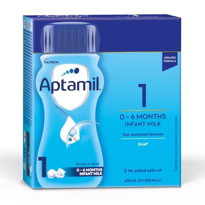PIENA MAISĪJUMS APTAMIL 1 NO DZIMŠANAS 2X200ML