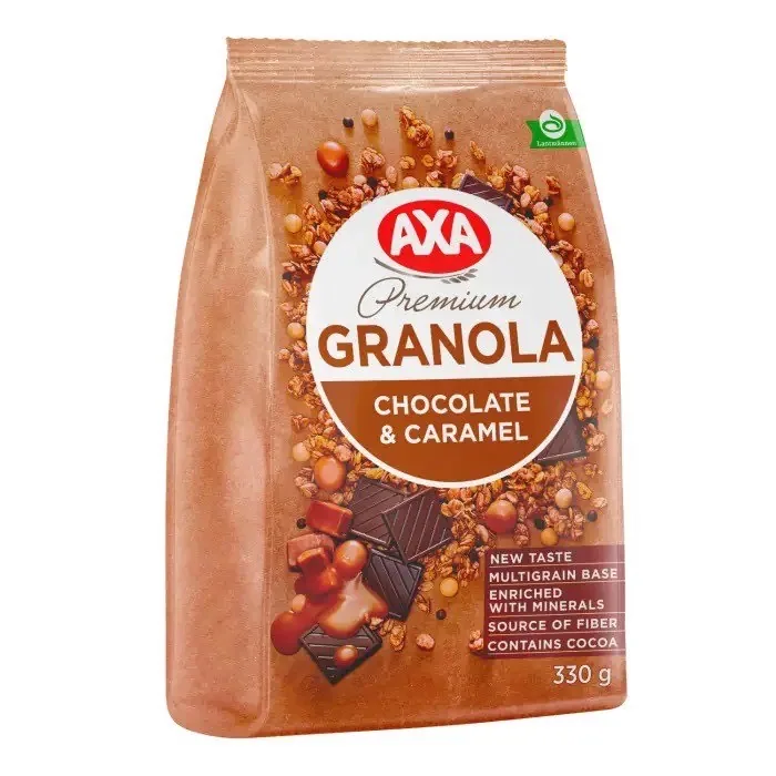 GRANOLA AXA AR KAR. GARŠ. ŠOKOLĀDI 330G