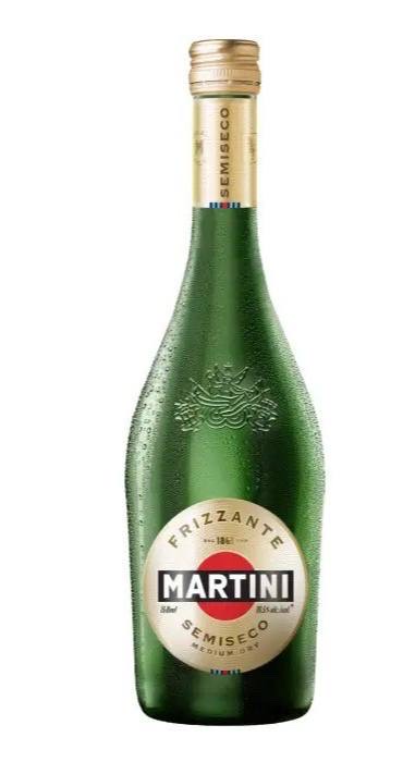 DZIRKSTOŠAIS VĪNS MARTINI FRIZZANTE SEMISECO 10,5% 0,75L