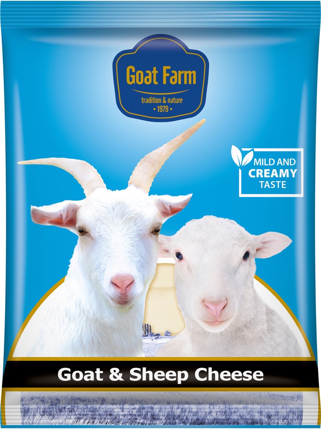 SIERS KAZAS UN AITAS PIENA KAUSĒTAIS ŠĶĒLĒS 40% 100G