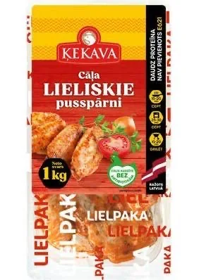 CĀĻA GAĻAS PUSSPĀRNI LIELISKIE LIELPAKA 1KG ĶEKAVA 