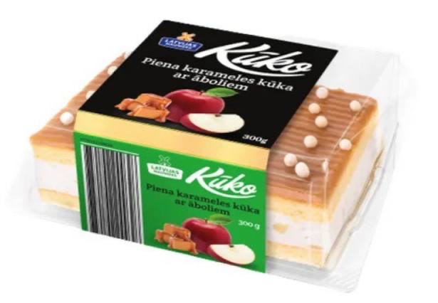 KŪKA KŪKO PIENA KARAMELES AR ĀBOLIEM 300G