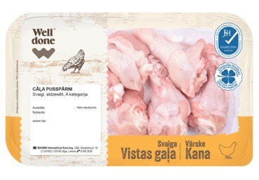 CĀĻA PUSSPĀRNI WELL DONE 400G 
