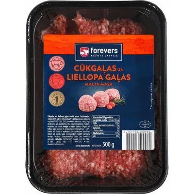 LIELLOPU UN CŪKGAĻAS MALTĀ MASA 500G FOREVERS