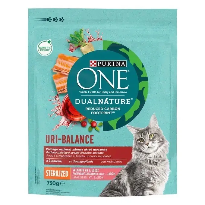 SAUSĀ BAR.KAĶIEM ONE DUAL NATURE STER.L/DZĒR750G