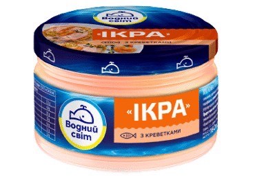 IKRU PASTA AR GARNELĒM IKRA VODNIJ SVIT 160G