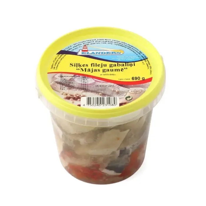 SIĻĶES FILEJA MĀJAS GAUMĒ GABALIŅOS 690G/400G