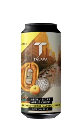BEZALKOHOLISKAIS ĀBOLU SIDRS TĀLAVAS 0,44L