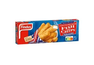 SALD. MINTAJAS FIL. FINDUS FISH&CHIPS NŪJIŅAS 364G