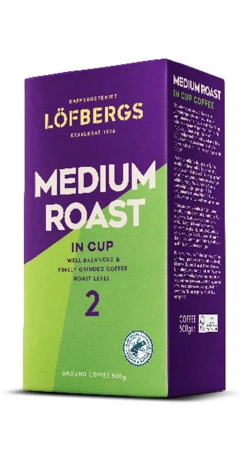 MALTA KAFIJA LÖFBERGS MEDIUM IN CUP 500G