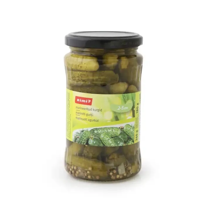 MARINĒTI GURĶI RIMI 2-5CM 340G/180G