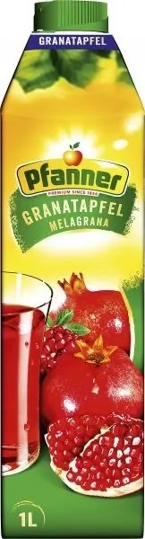SULAS DZĒR. PFANNER GRANĀTĀBOLU 25% 1L TETRA
