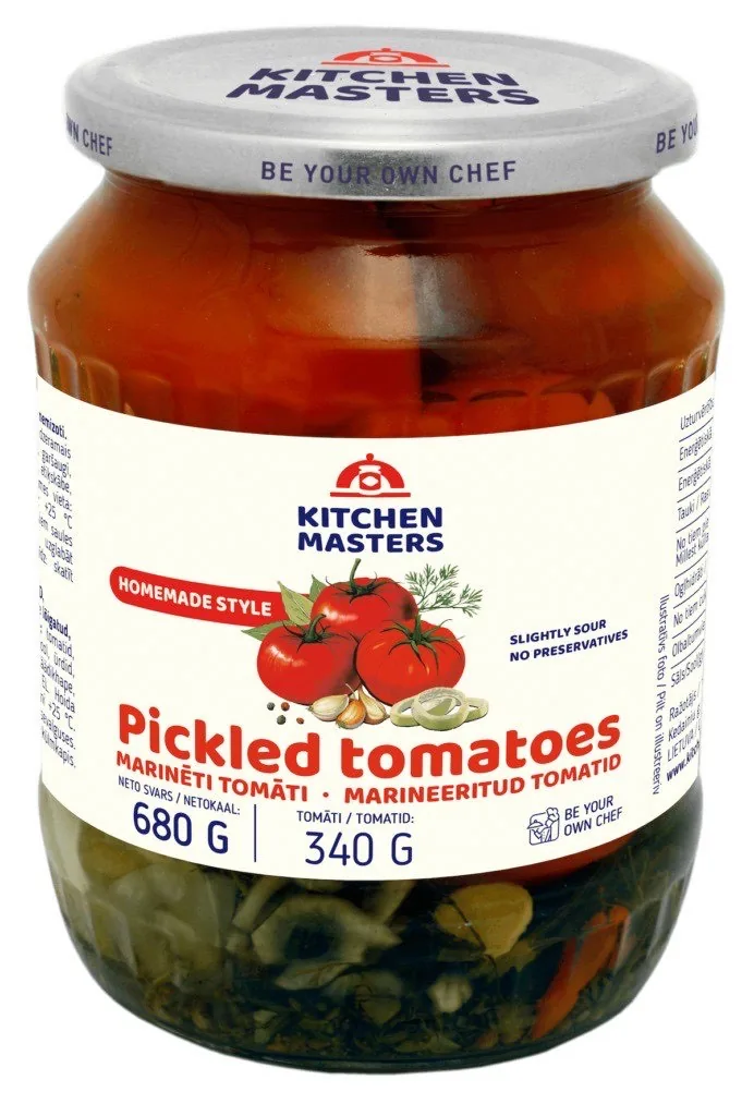 MARINĒTI TOMĀTI KITCHEN MASTERS 680G/340G