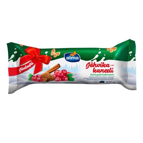 BIEZP. KRĒMS ALMA AR DZĒRVENĒM UN KANĒLI 300G