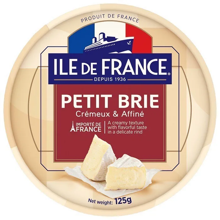 SIERS ILE DE FRANCE PETIT BRIE 125G