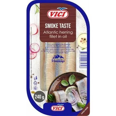 SIĻĶU FILĒJA MATJE AR DŪMU GARŠU VIČI 240G