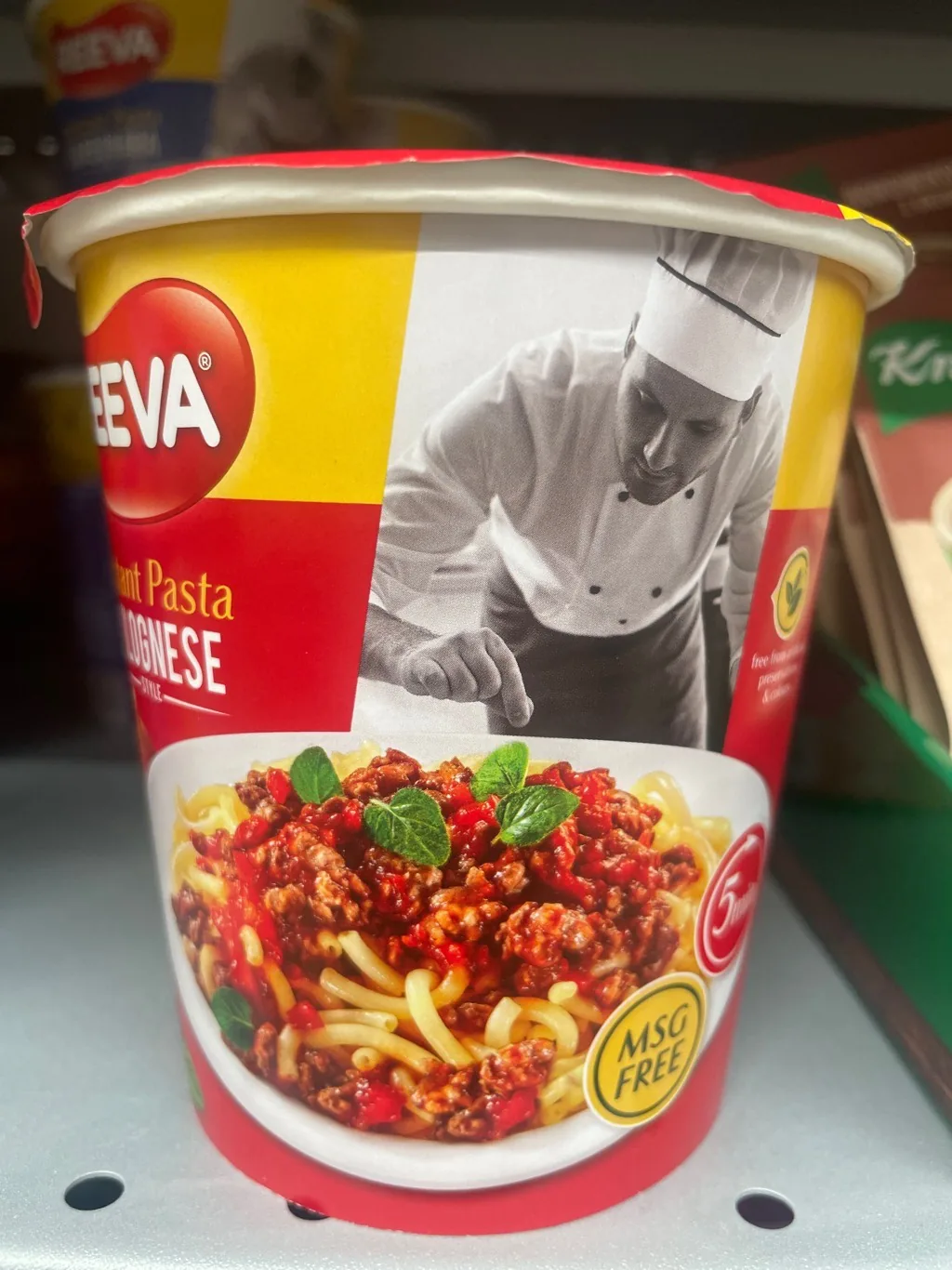 ĀTRI PAGATAVOJAMI MAKARONI BOLOŅAS MĒRCĒ INSTANT PASTA 70G
