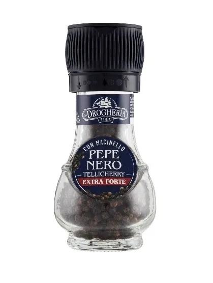 MELNIE GRAUDU PIPARI LA DROGHERIA, PIKANTI, 40G