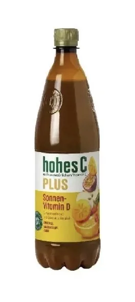 SULA HOHES C APELSĪNU, PASIFLORAS AUGĻU 100%, AR D VIT., PET, 1L (DEP)