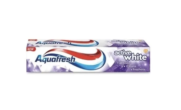 ZOBU PASTA AQUAFRESH ACTIVE WHITE, 100ML